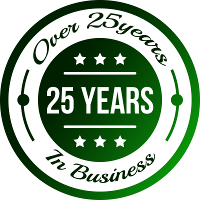  25 Years completed badge