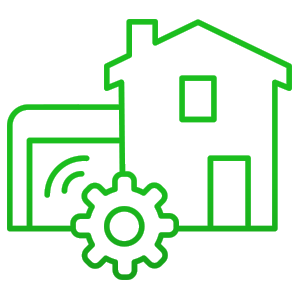 Remote garage door icon