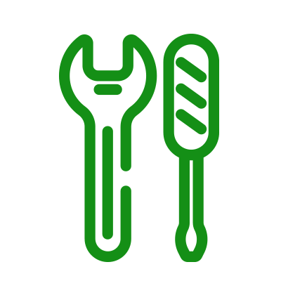 Wrench and Screwdriver Icon