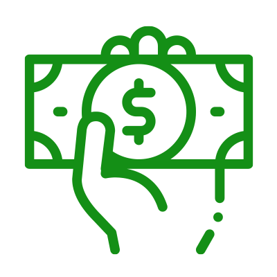 Dollar note icon